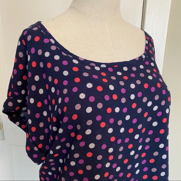 Splendid Large Polka Dot Blouse - Picture 2 of 5